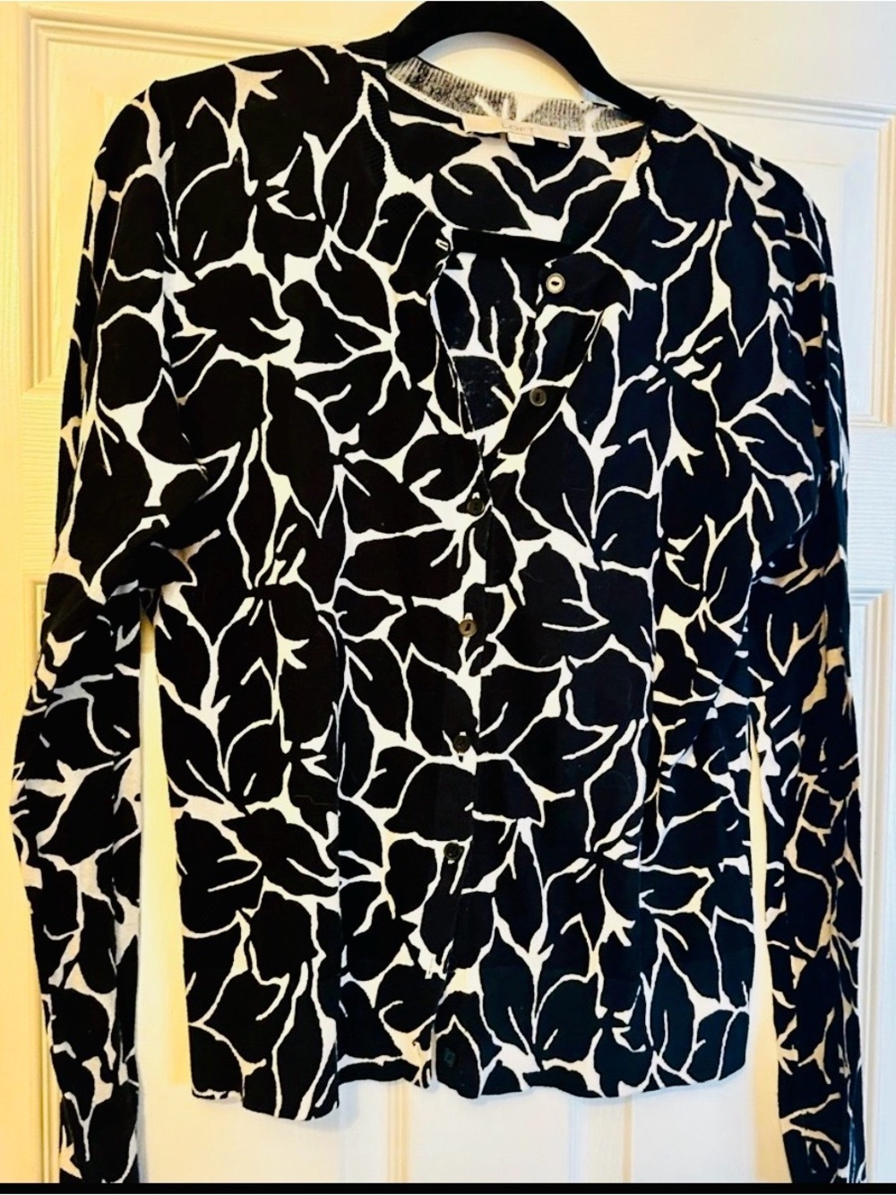 LOFT button front cardigan